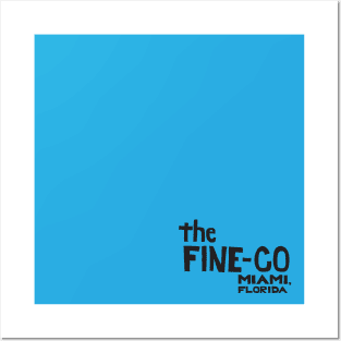 The Blue Fine-Co Posters and Art